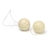Ben-Wa Conjunto com 02 bolas para Pompoarismo Feminist - Marfim - comprar online