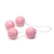 Ben-Wa Conjunto com 04 bolas para Pompoarismo Feminist - Rosa - comprar online