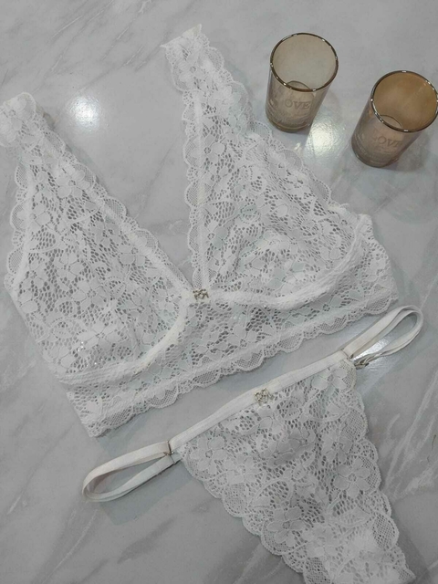 ART3007 BRALETTE ALGODON CON MICROTUL - Amira Lenceria