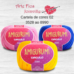 Fio Amigurumi Circulo 254m Cartela 02