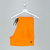 Short Neon Masculino - Orange - loja online