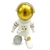 Escultura Astronauta Branco Lua Jogador Decoração 15,5x9,5cm - Tuberias Comércio | Loja de Decoração, Presentes e Jardim