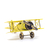 Avião de Metal Decorativo Amarelo Médio 9x21x20 - loja online