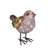 Pássaro Decorativo Enfeite Detalhe Dourado Resina 10cm - Tuberias Comércio | Loja de Decoração, Presentes e Jardim