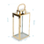 Lanterna Marroquina Dourada Design Moderno Grande 39cm - comprar online