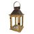 Lanterna Marroquina de Madeira Decorativa Pequena C/ Vela - comprar online