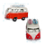 Kombi Metal Grande Vintage Enfeite Decorativo Vermelho na internet