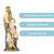 Estatueta Familia De Resina Dourada Decorativa 25x18,5cm - Tuberias Comércio | Loja de Decoração, Presentes e Jardim
