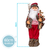 Papai Noel Pequeno 60cm C/Esqui Decoração Natal - comprar online
