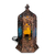Lanterna Marroquina Decorativa Vidro Colorido 49x24cm
