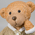 Escultura Urso Resina Baby Decoração Sala Quarto 30x16cm - loja online