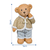 Escultura Urso Resina Baby Decoração Sala Quarto 30x16cm - comprar online