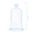 Cúpula Grande Redoma Vidro Transparente 33cm Altura - comprar online