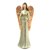 Anjo Decorativo Castiçal Cor Dourado 28cm Altura - comprar online