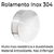 Prato Giratório Bisotado C/Base INOX LUXO 90cm X 10m - comprar online