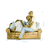 Estatueta Decorativa De Resina Casal Romântico Leitura 16x21 - Tuberias Comércio | Loja de Decoração, Presentes e Jardim