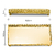 Bandeja Retangular Decorativa Metal Espelhada Cor Dourada - comprar online