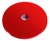 Prato Giratório Vidro Temperado 8mm Vermelho 80cm na internet