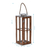 Lanterna Marroquina Wood Com Alça Corda Grande 48x18cm na internet
