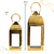 Conjunto De Lanternas Marroquina Design Cúpula Cor Dourada - comprar online