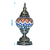 Luminária Abajur Turco Mosaico De Vidros Azul 29cm Alt. - comprar online