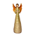 Anjo Dourado De resina Com Detalhe Pombo 20cm - loja online