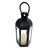 Lanterna Decorativa de Metal Preta Hexagonal C/ Vela de Led - comprar online