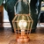 Lanterna Retro com Lampada Led Cobre 18x14cm - Tuberias Comércio | Loja de Decoração, Presentes e Jardim
