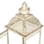 Lanterna Marroquina Metal Detalhe Dourado Grande 45x17cm - Tuberias Comércio | Loja de Decoração, Presentes e Jardim