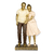 Estatueta Decorativa Vovó e Vovô De Resina Dourada - loja online