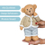 Escultura Urso Resina Baby Decoração Sala Quarto 30x16cm na internet