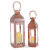 Conjunto Lanternas Marroquinas Rustica Metal Cobre C/ Velas - comprar online