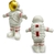 Escultura Astronauta Branco Decoração Resina 16x13cm - Tuberias Comércio | Loja de Decoração, Presentes e Jardim