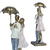 Escultura Casal Abraçados De Resina C/ Guarda Chuva 30cm - Tuberias Comércio | Loja de Decoração, Presentes e Jardim