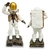 Escultura Astronauta Branco Decoração Resina 22,5x12,5cm - comprar online