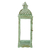 Lanterna Marroquina Metal Vidro Verde light Grande 53x17cm - loja online
