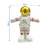 Escultura Astronauta Branco Decoração Resina 16x13cm na internet