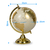 Enfeite Decorativo Globo Terrestre Grande 32cm Dourado - Tuberias Comércio | Loja de Decoração, Presentes e Jardim