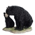 Imagem do Estatueta Decorativa Urso Negro C/ Filhote 15cm Altura