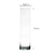 Vaso Cilíndrico Grande Incolor De Vidro 35x6,5cm na internet