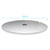 Centro de Mesa Vidro Decorativo Clean Branco Fosco 45cm na internet