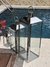 Kit 3 Lanterna Marroquina Inox Vidro Prata - 60, 46 E 29 Cm - loja online