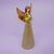 Anjo Dourado De Resina Rezando Decorativo 20cm na internet