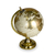 Enfeite Decorativo Globo Terrestre Grande 32cm Dourado - comprar online
