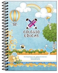 AGE015 - AGENDA ESCOLAR PERSONALIZADA - CAPA DURA - comprar online