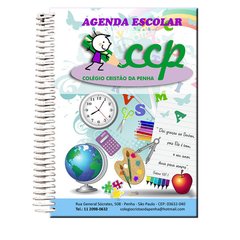 Imagem do AGE015 - AGENDA ESCOLAR PERSONALIZADA - CAPA DURA