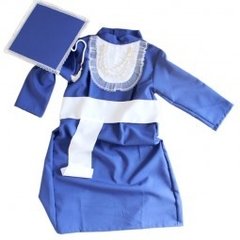 BEC002-BECA DE FORMATURA INFANTIL - AZUL - comprar online