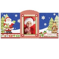 NAT046 - CARTÃO DE NATAL PAPAI NOEL E RENA - comprar online