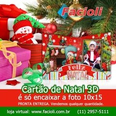 NAT047 - CARTÃO DE NATAL ORIGAMI 2015 na internet