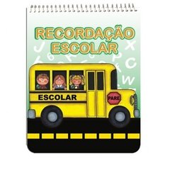 RE022 - RECORDAÇÃO ESCOLAR ÔNIBUS COM ESPIRAL